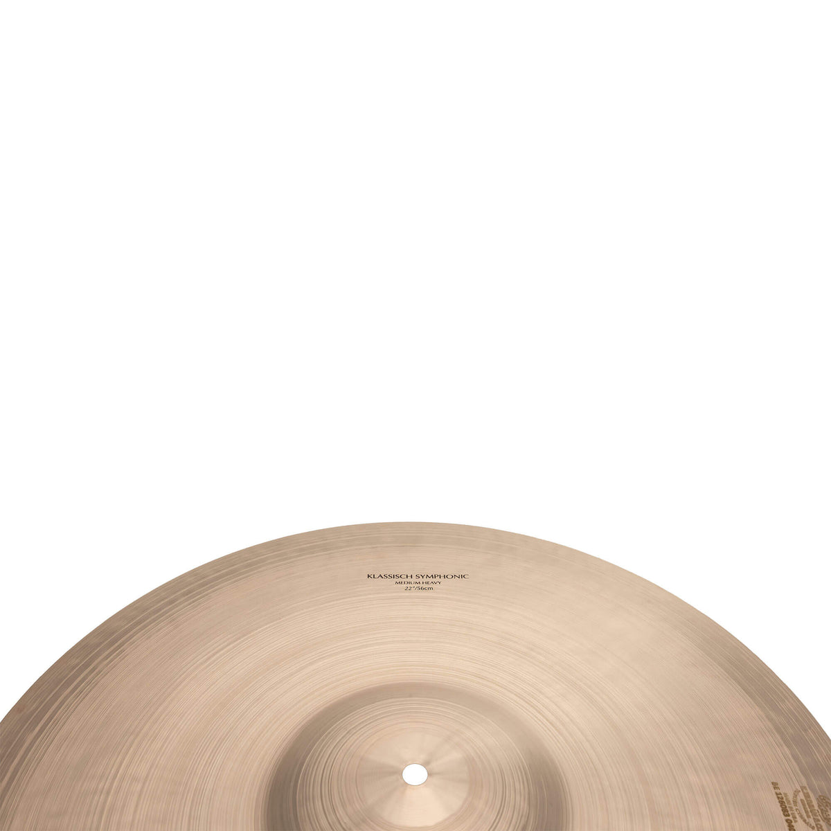 22" K Klassisch Symphonic Medium Heavy Pair Detail