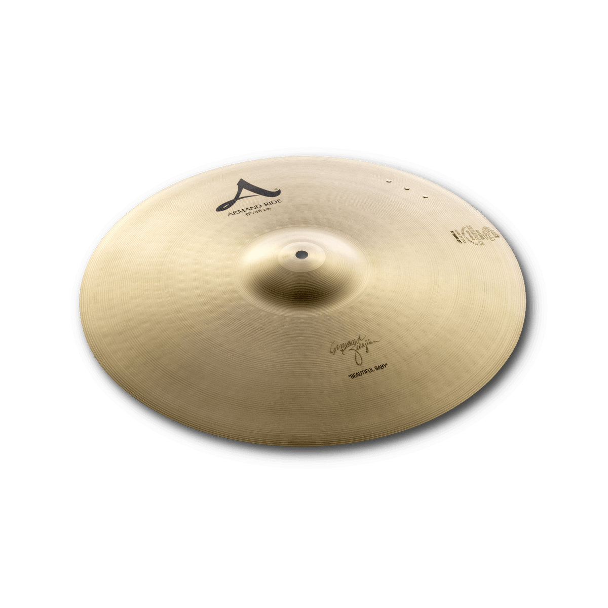 19" A Zildjian Armand Beautiful Baby Ride