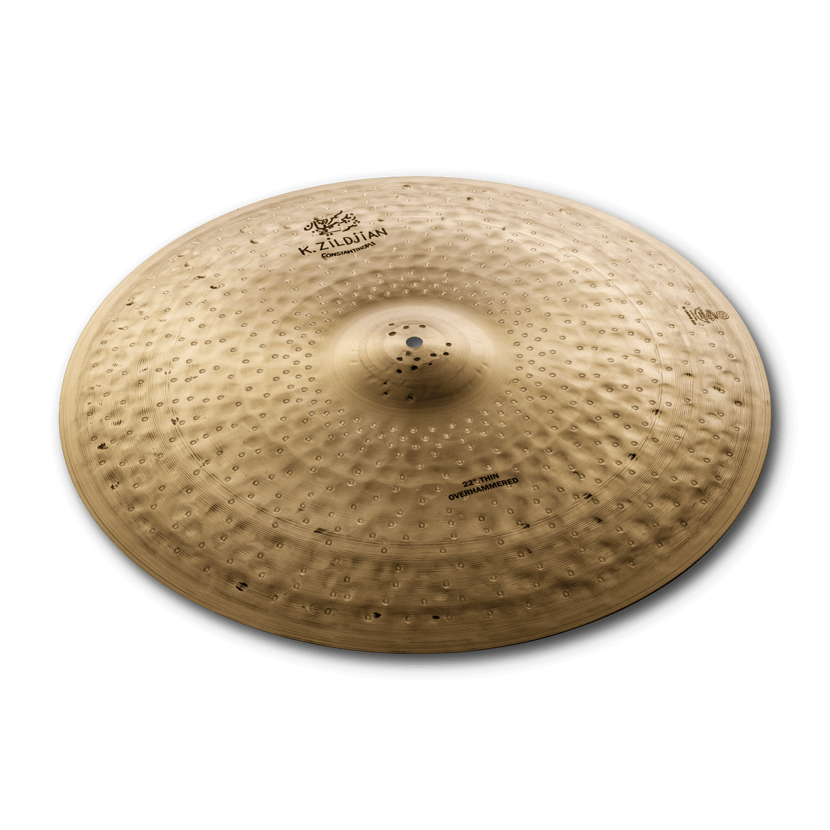 22" K Constantinople Thin Ride Overhammered